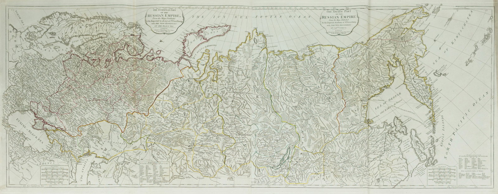 Sayer Map of Russia, 1788 (1 of 1)