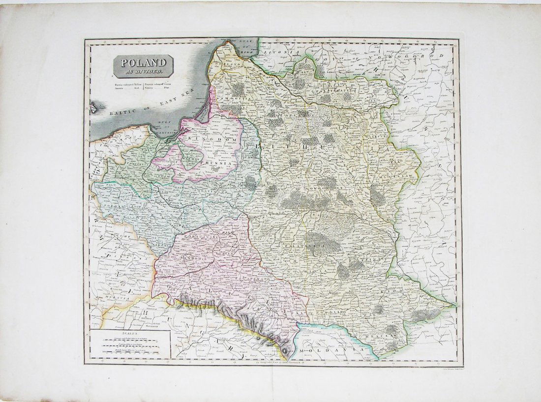 Poland as Divided: John Thomson (1837 – 1921). J + G Menzies, 19th century. 21 1/8 x 28 inches.