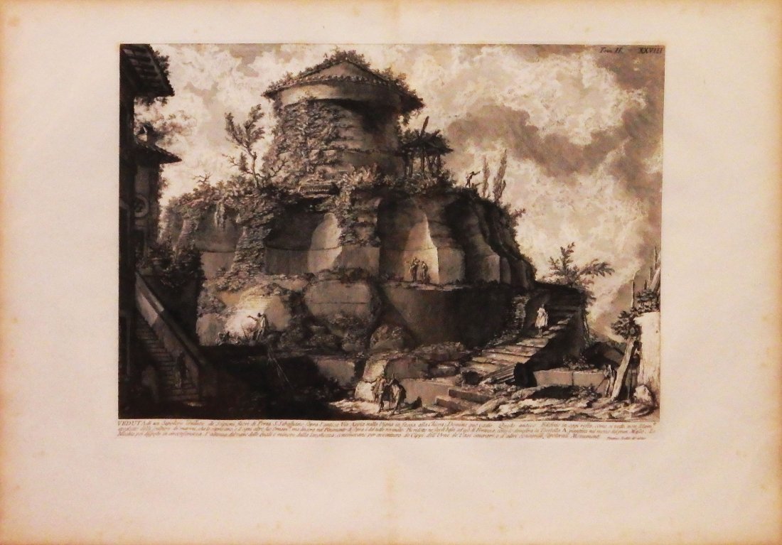 Veduta di un sepolcro creduto de' Scipiani fuori di (1 of 1)