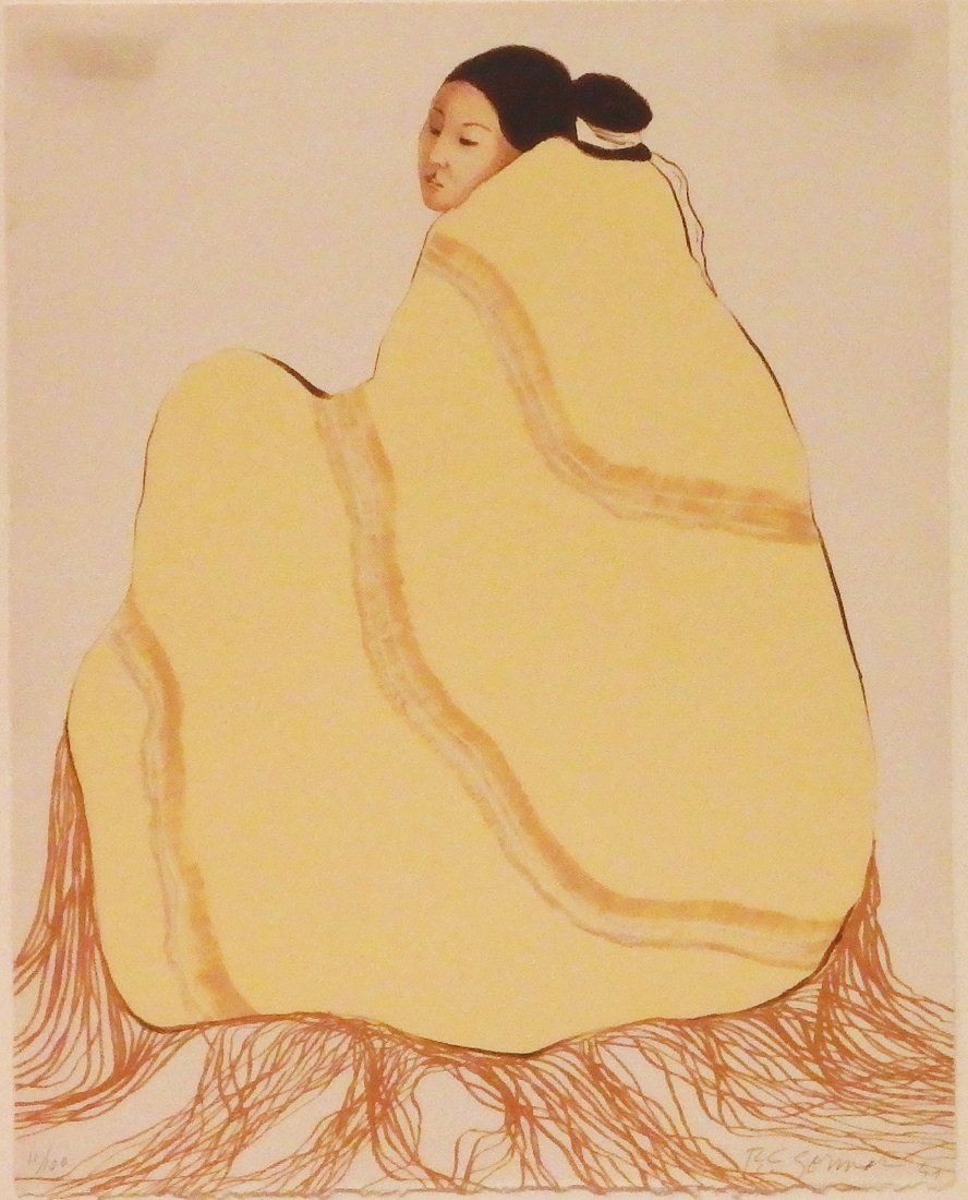 Lady in Yellow Blanket 1977 (1 of 1)