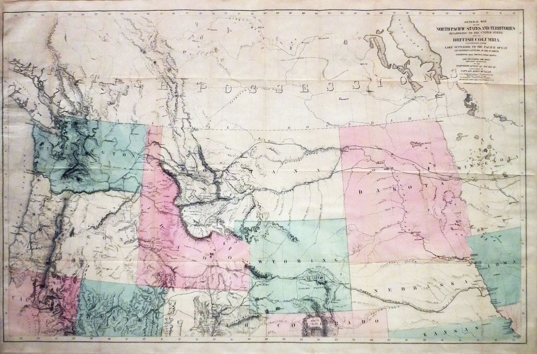 General Map of the North Pacific States and Territories (1 of 1)