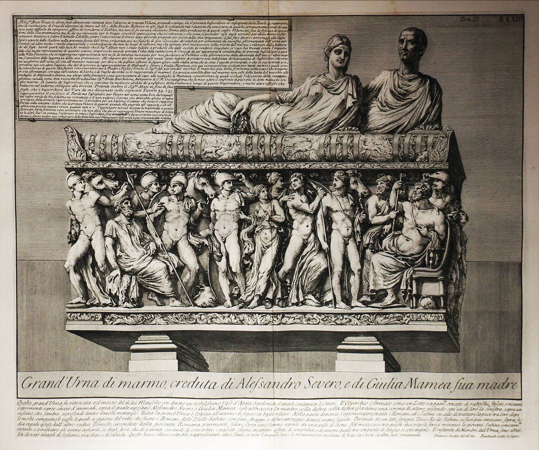 Grand 'Urna di marmo, creduta di Alessandro Severo... (1 of 1)