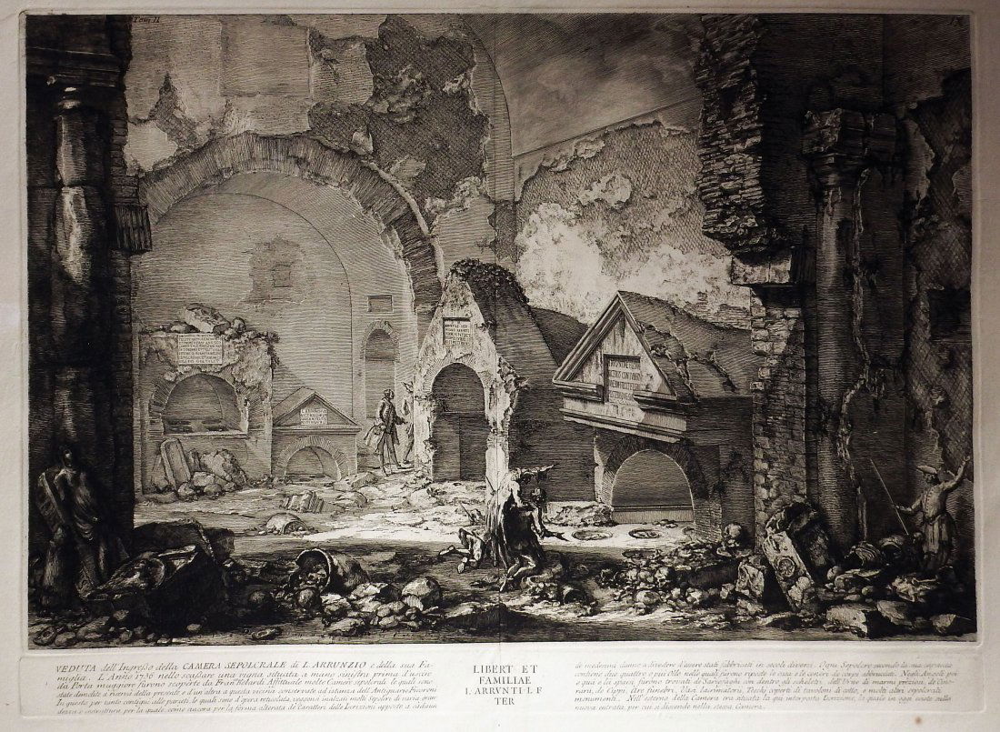 Veduta dell' Ingreso della Camera Sepolcrali... (1 of 1)