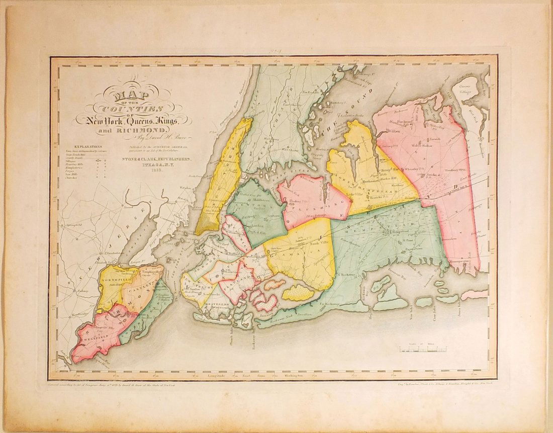 Burr Map of Queens, Kings & Richmond. (1 of 2)