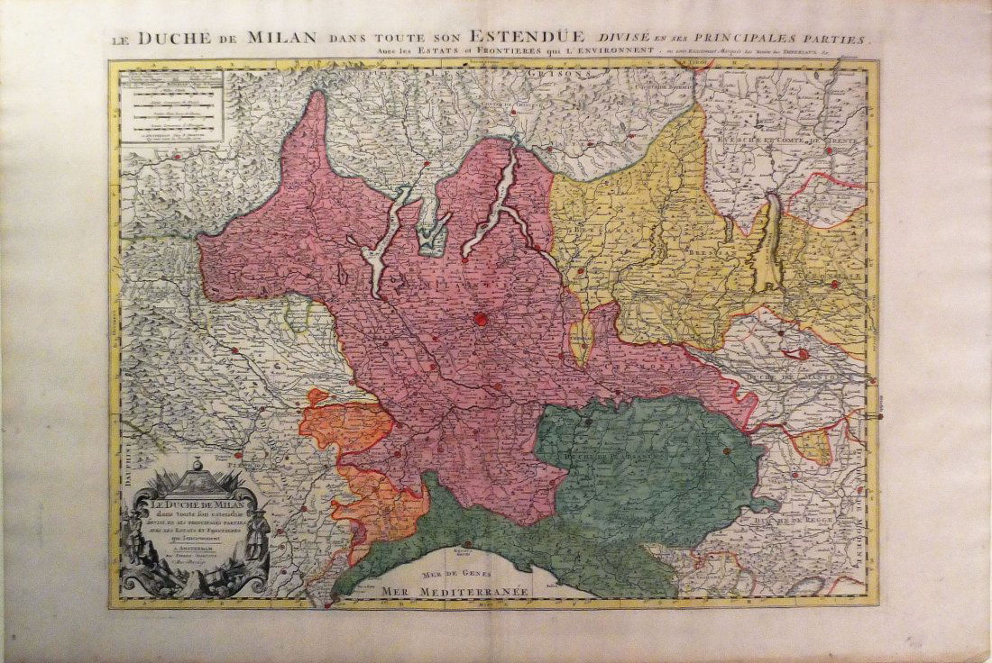 Map of Milan, c. 1720 (1 of 1)