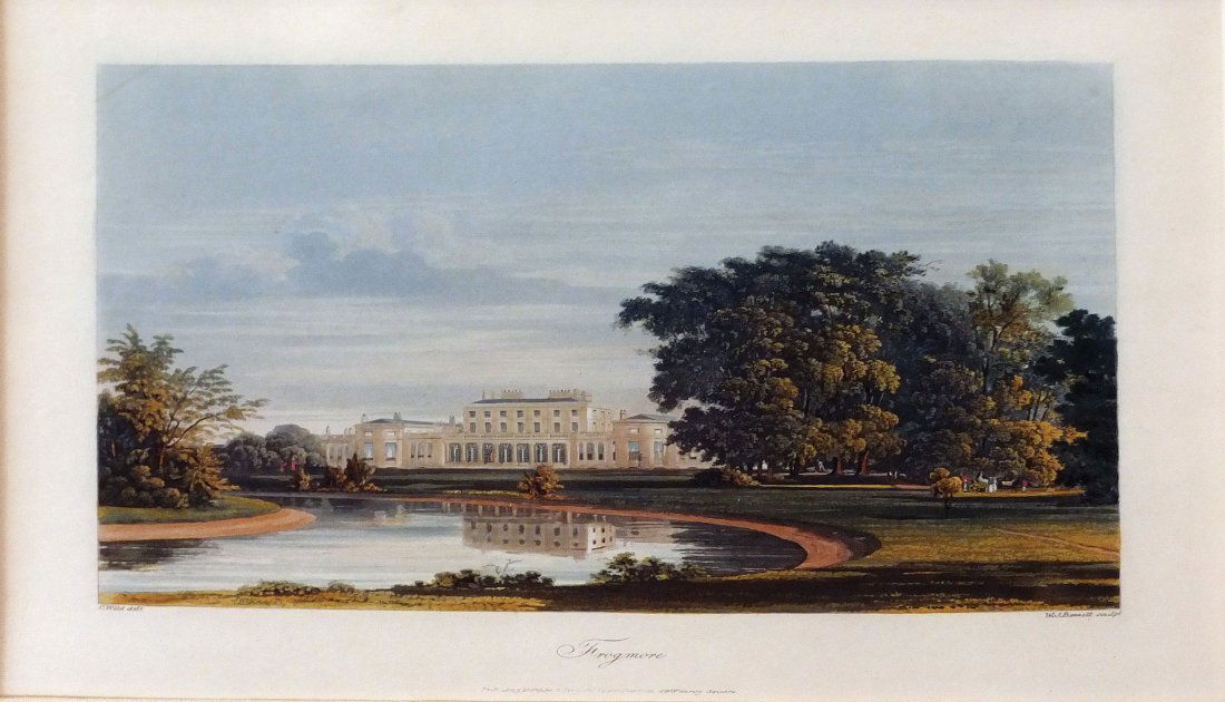 Frogmore from Pyne's History of Royal Residences (1 of 2)