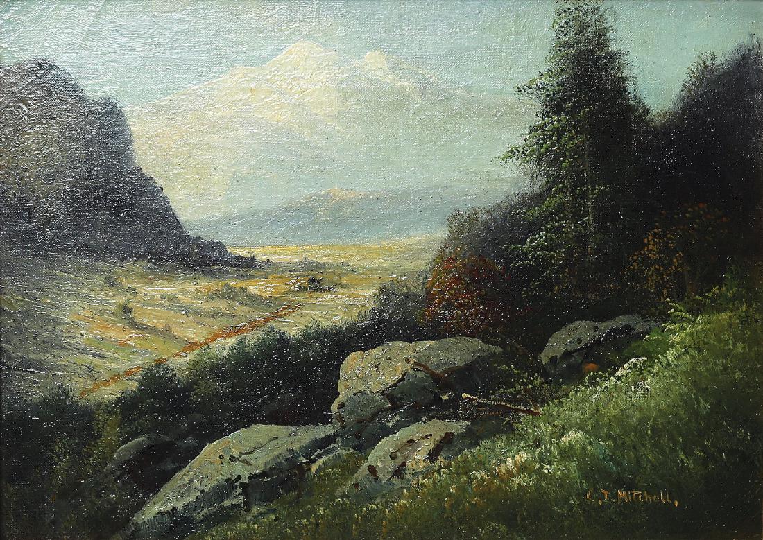 C. T. Mitchell, View of Northern California Oil (1 of 2)