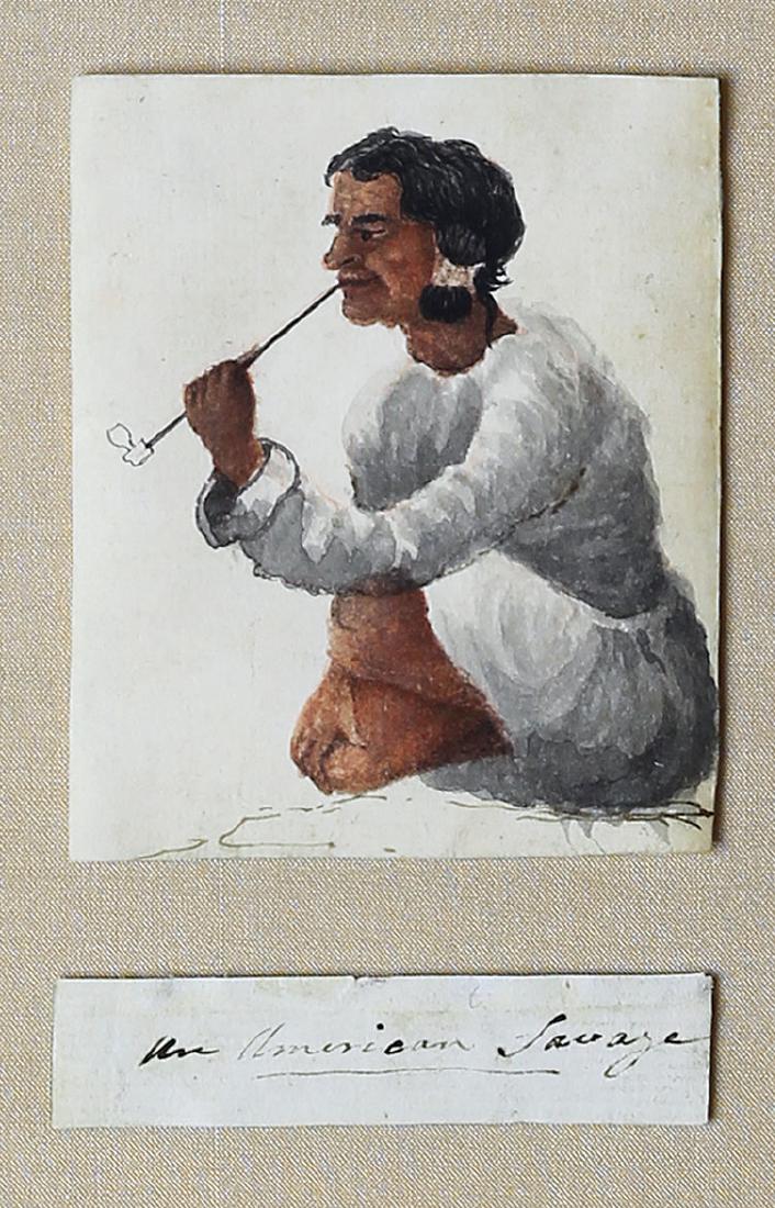 Native American Portraits from the French and Indian (1 of 2)