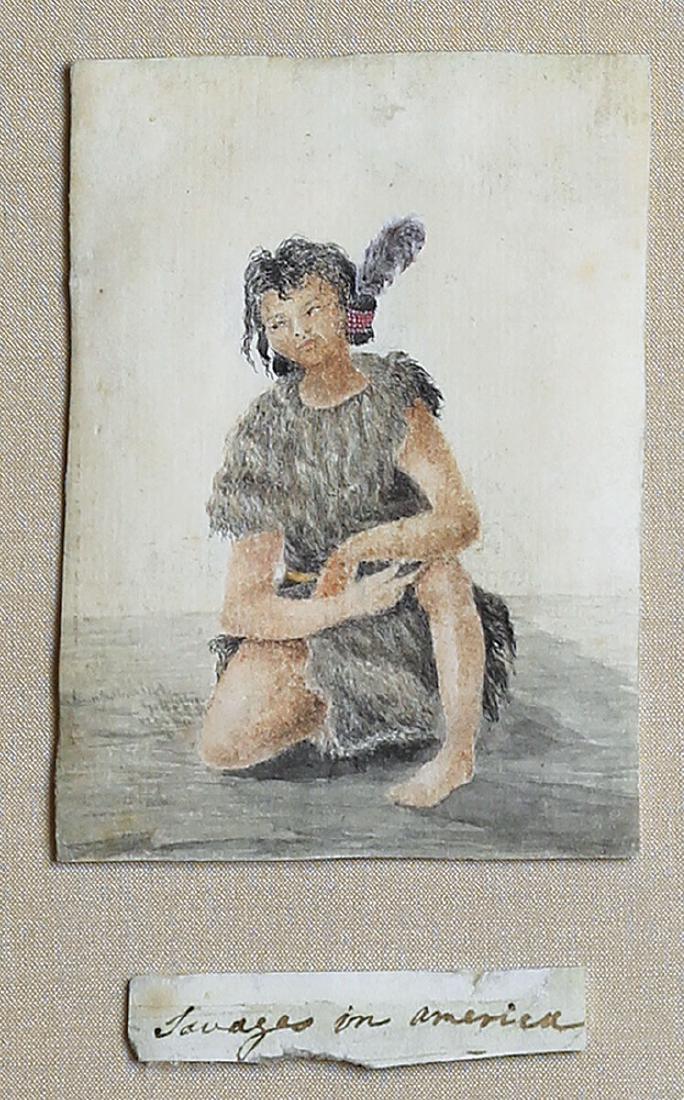 Native American Portraits from the French and Indian (1 of 2)