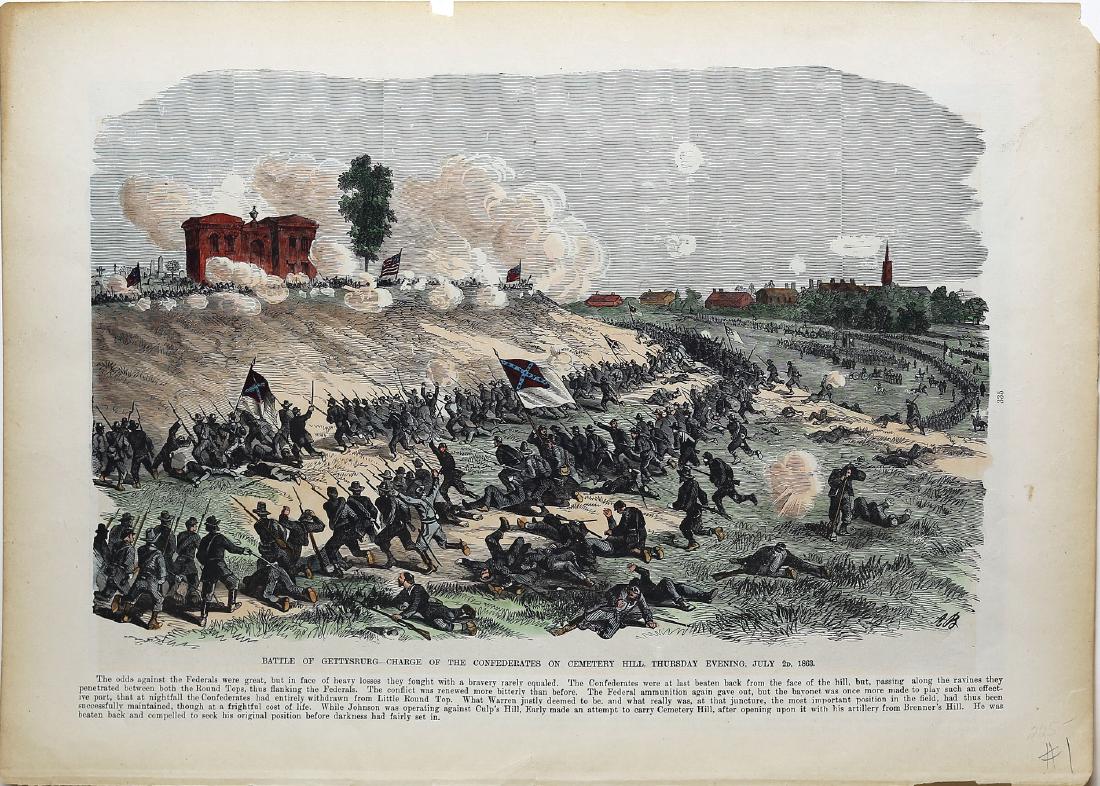 Pair of Civil War Prints (1 of 2)