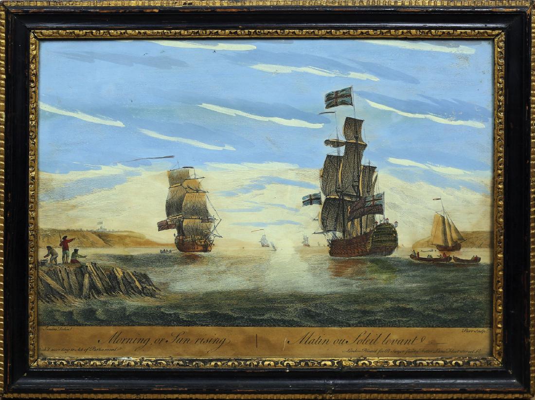 18th Century Marine Engraving (1 of 1)