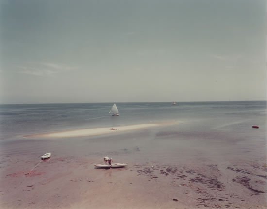 Joel Meyerowitz (American, b. 1938): Bay/Sky photograph, rc print color 15 1/2 x 19 1/2 inches.Provenance: Property from Kemper Insurance Companies Corporate Art Collection.