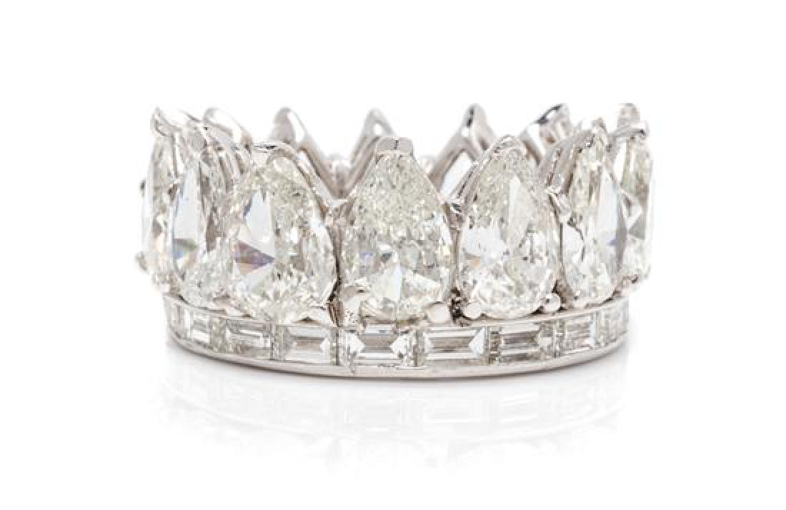 A Platinum and Diamond Eternity Ring, 7.20 dwts. (1 of 1)