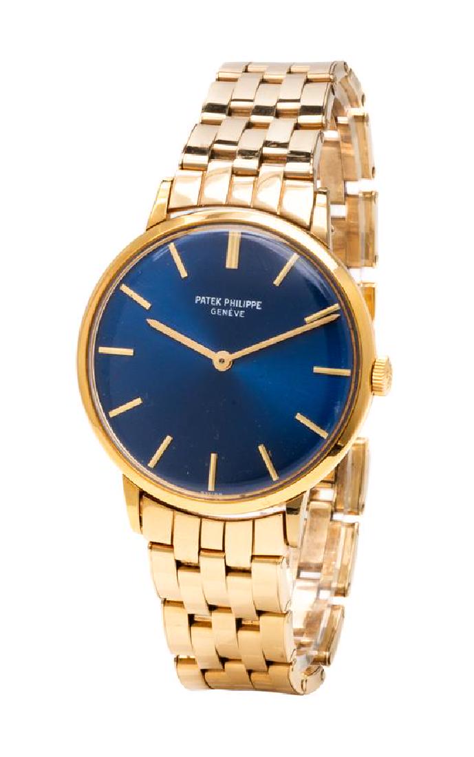 An 18 Karat Yellow Gold Ref. 3468 Wristwatch, Patek (1 of 2)