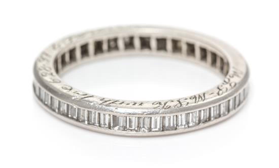 * A Platinum and Diamond Eternity Band, 2.20 dwts. (1 of 1)