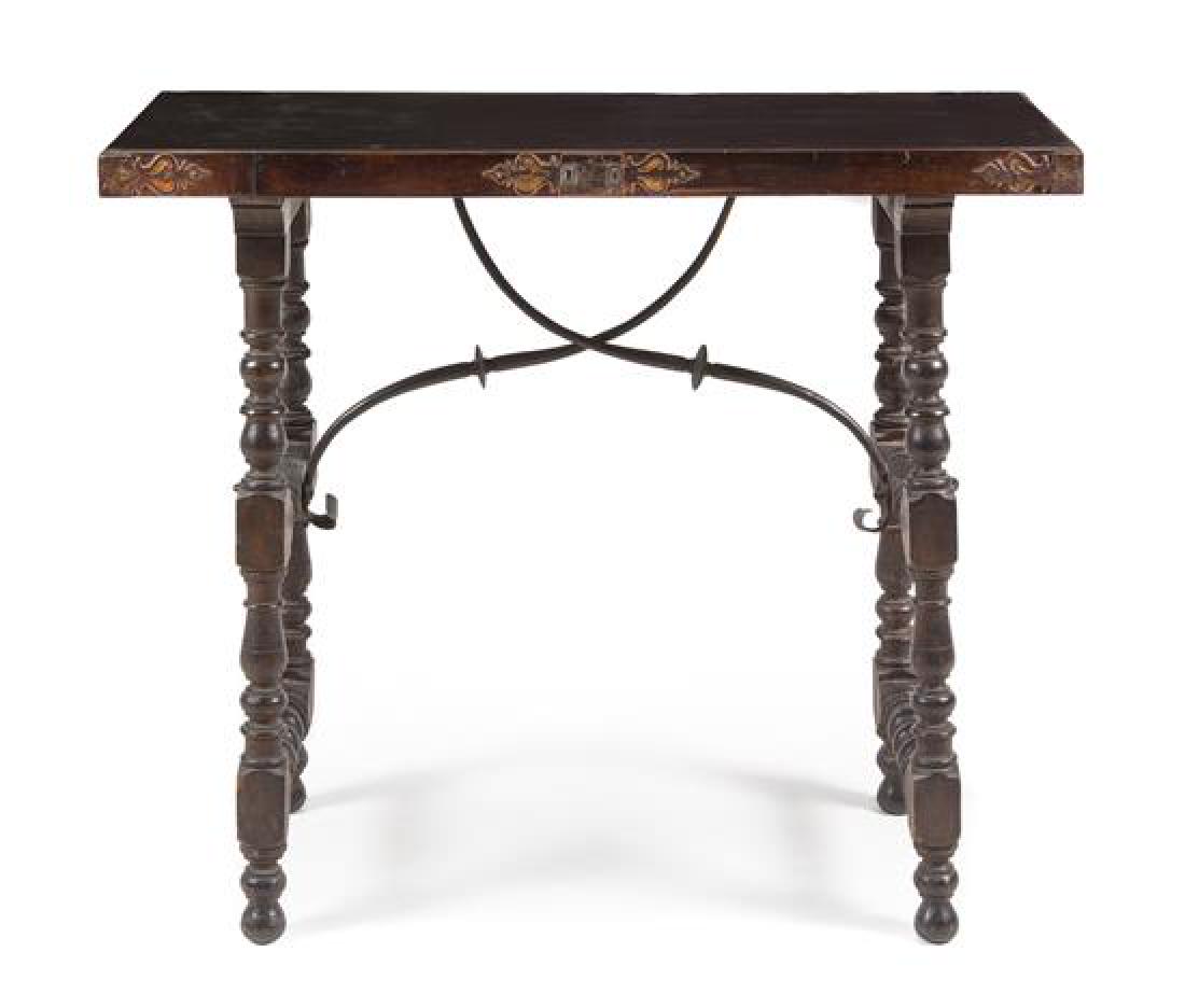 A Spanish Baroque Walnut Table (1 of 1)