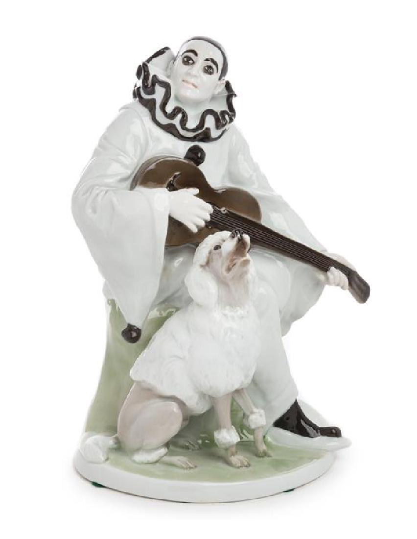 A Rosenthal Porcelain Figure Height 13 3/4 inches. (1 of 1)