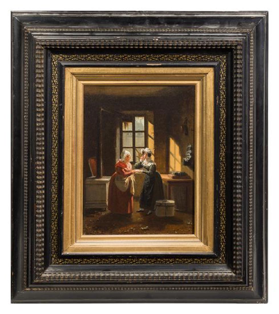 * Jean-Baptiste Lecoeur, (French, 1795-1838), Two Women (1 of 1)