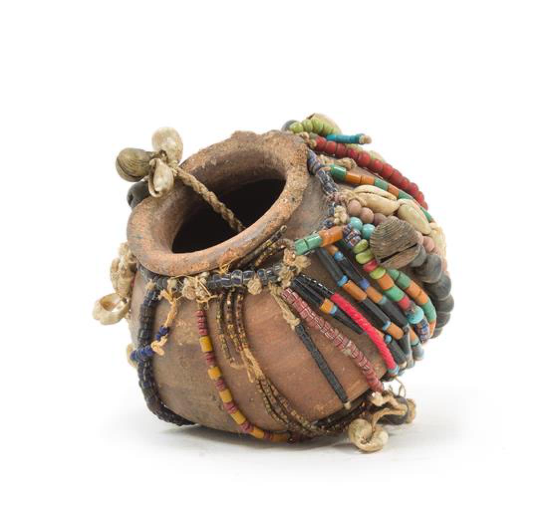 * A Terra Cotta Fetish Bowl Diameter 3 3/4 inches. (1 of 1)