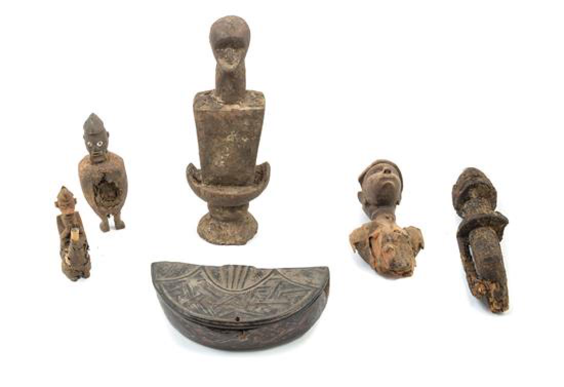 * A Group of Wood Figural Articles Height of tallest 16 (1 of 1)