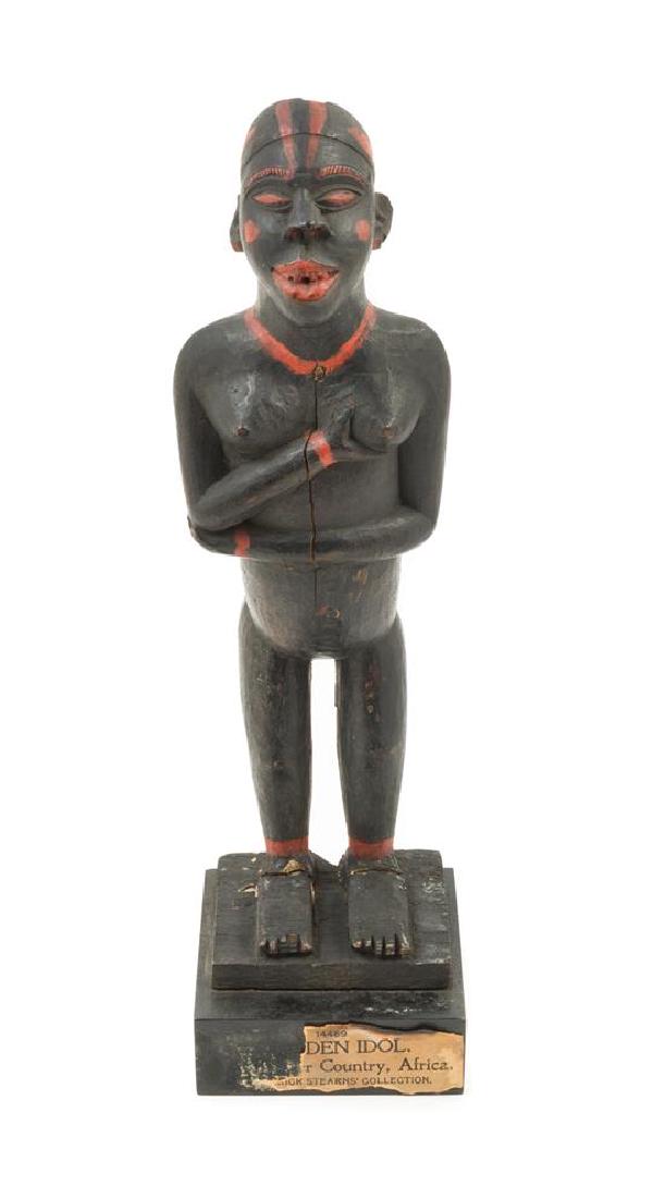 * An African Wood Figure Height 14 inches. (1 of 1)