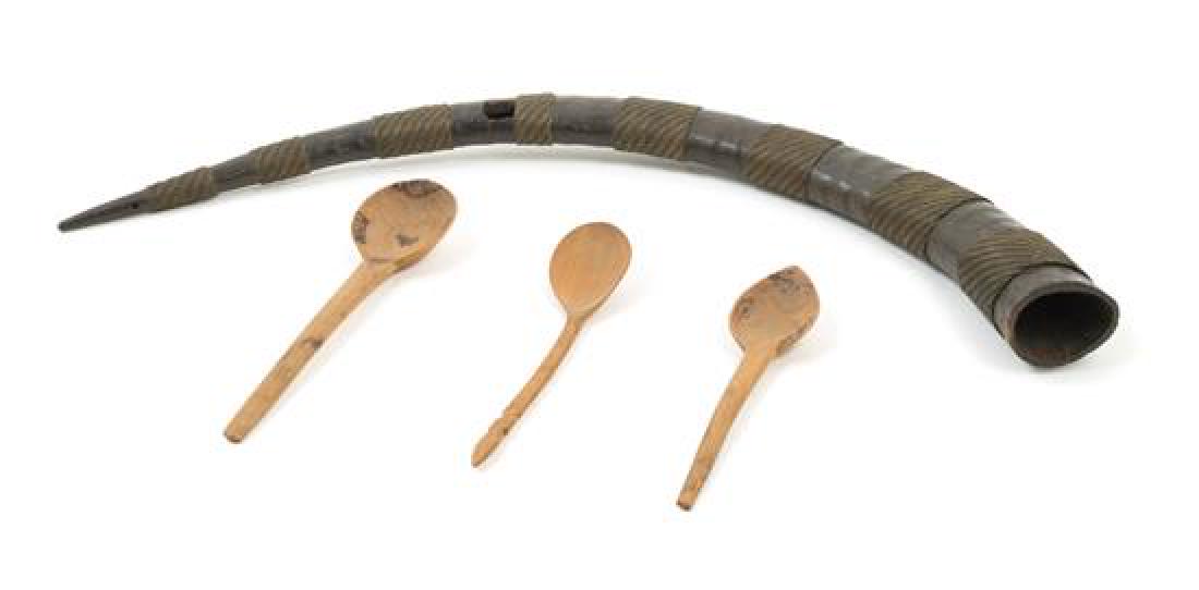 * A Group of Utilitarian Articles Length of horn 27 1/4 (1 of 1)