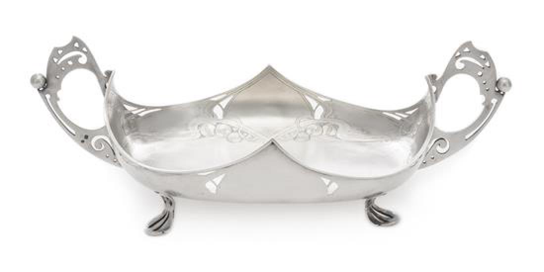A Russian Silver Twin-Handled Centerpiece Bowl (1 of 2)