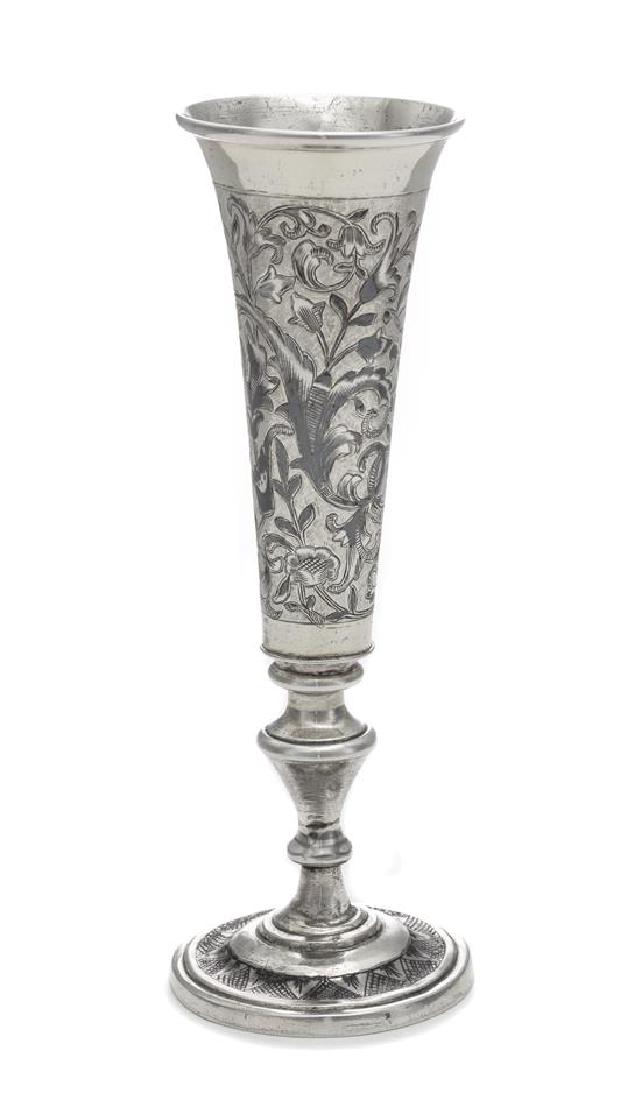 A Russian Niello and Silver-Gilt Beaker (1 of 2)