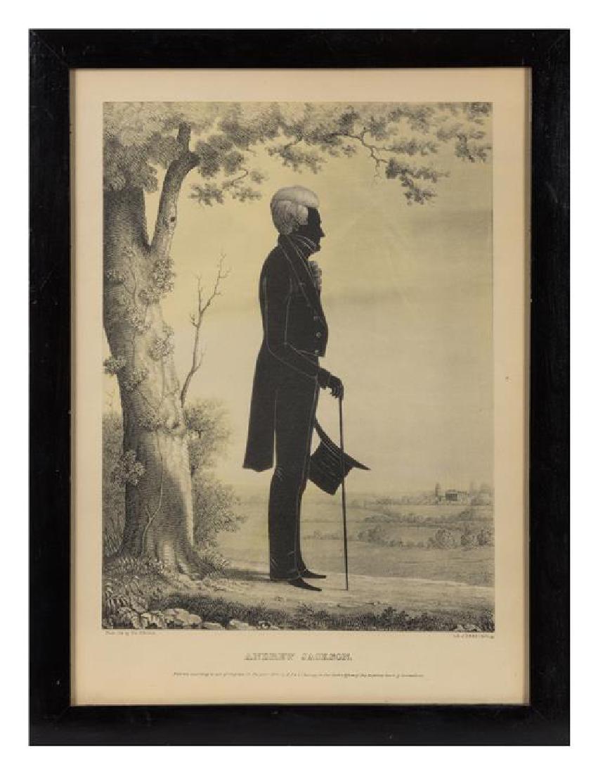 After William Henry Brown: After William Henry Brown (19th Century) John Quincy Adams, Andrew Jackson, John Marshall and William White (four works) lithographs, published by E.B. & E.C. Kellogg 11 1/2 x 11 1/2 inches. Estimate