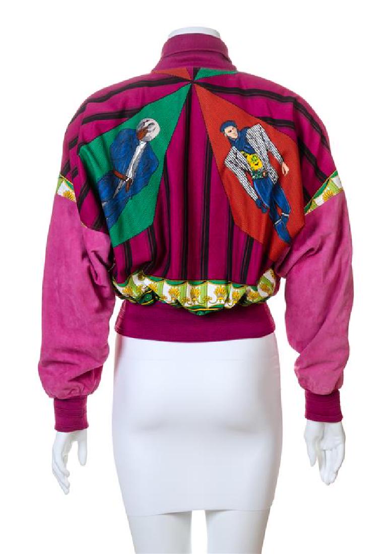 A Gianni Versace Couture Balletto Teatro Pink Suede (1 of 3)