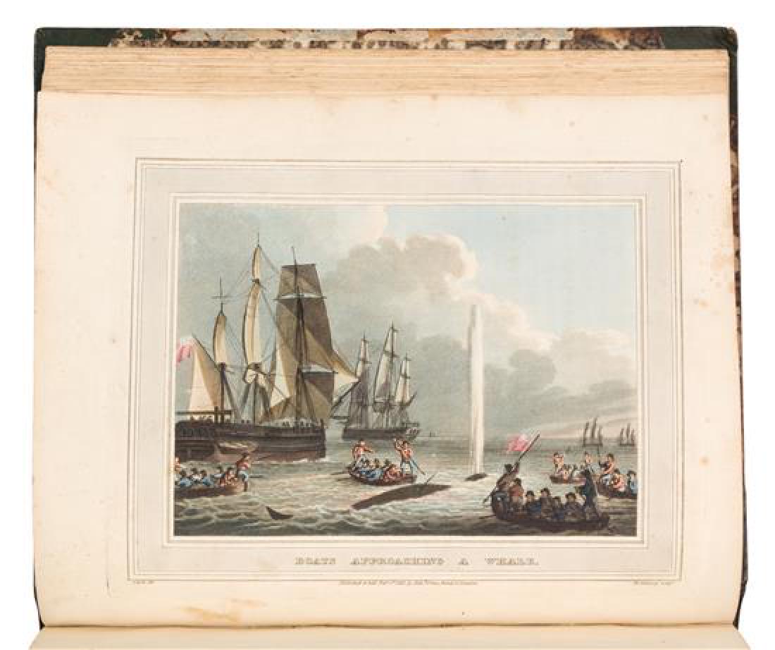 [FOREIGN FIELD SPORTS].: [FOREIGN FIELD SPORTS]. Foreign Field Sports, Fisheries, Sporting Anecdotes, &c. -Field Sports...of the Native Inhabitants of New South Wales. London: Edward Orme, 1814, 1813. 4to (270 x 225 mm). Half