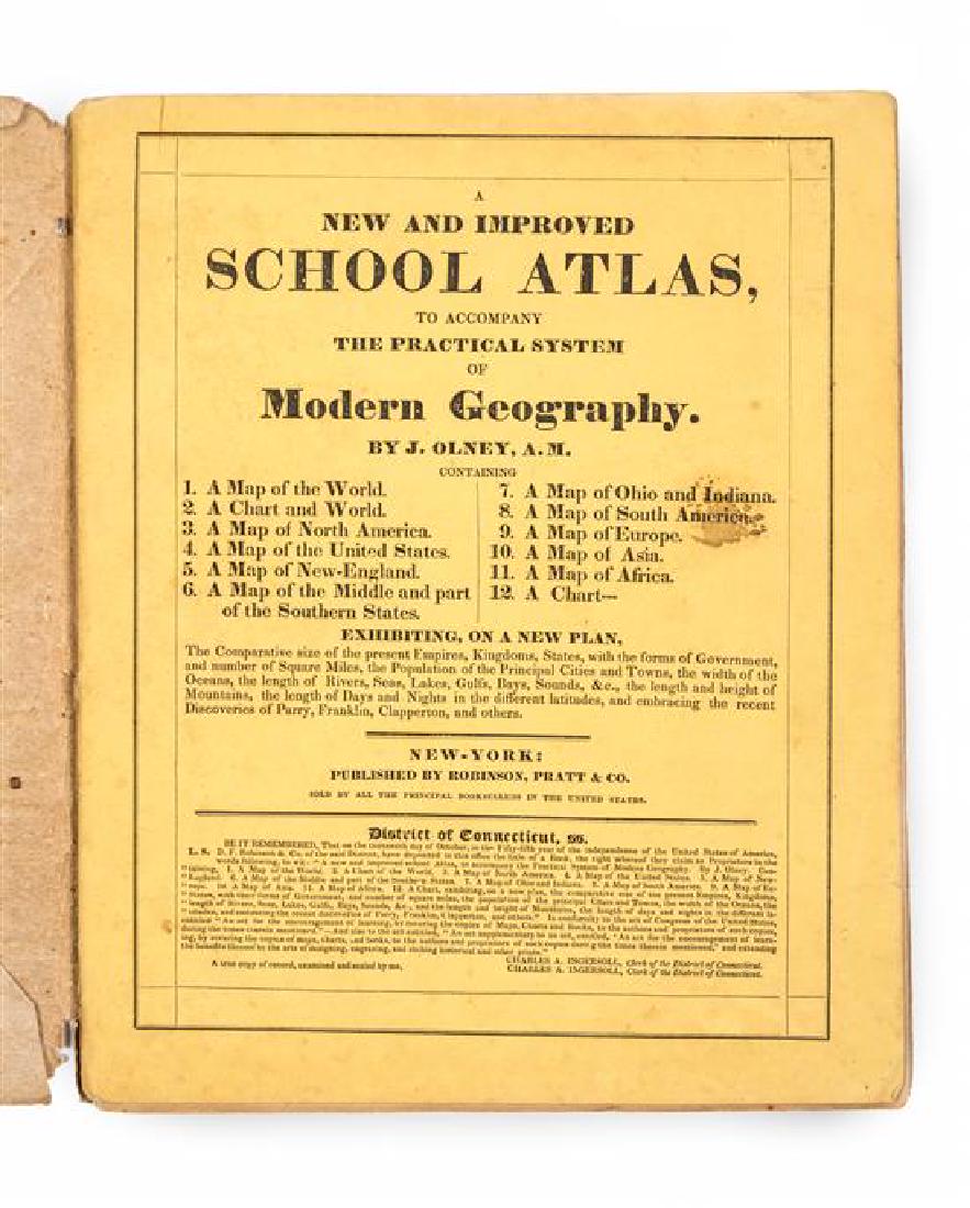 [ATLAS]. OLNEY, Jesse (1798-1872). (1 of 1)