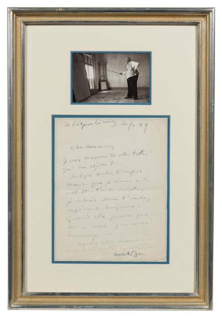 MATISSE, Henri (1869-1954). (1 of 1)