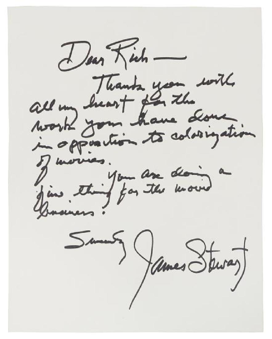 STEWART, James (1908-1997). (1 of 1)