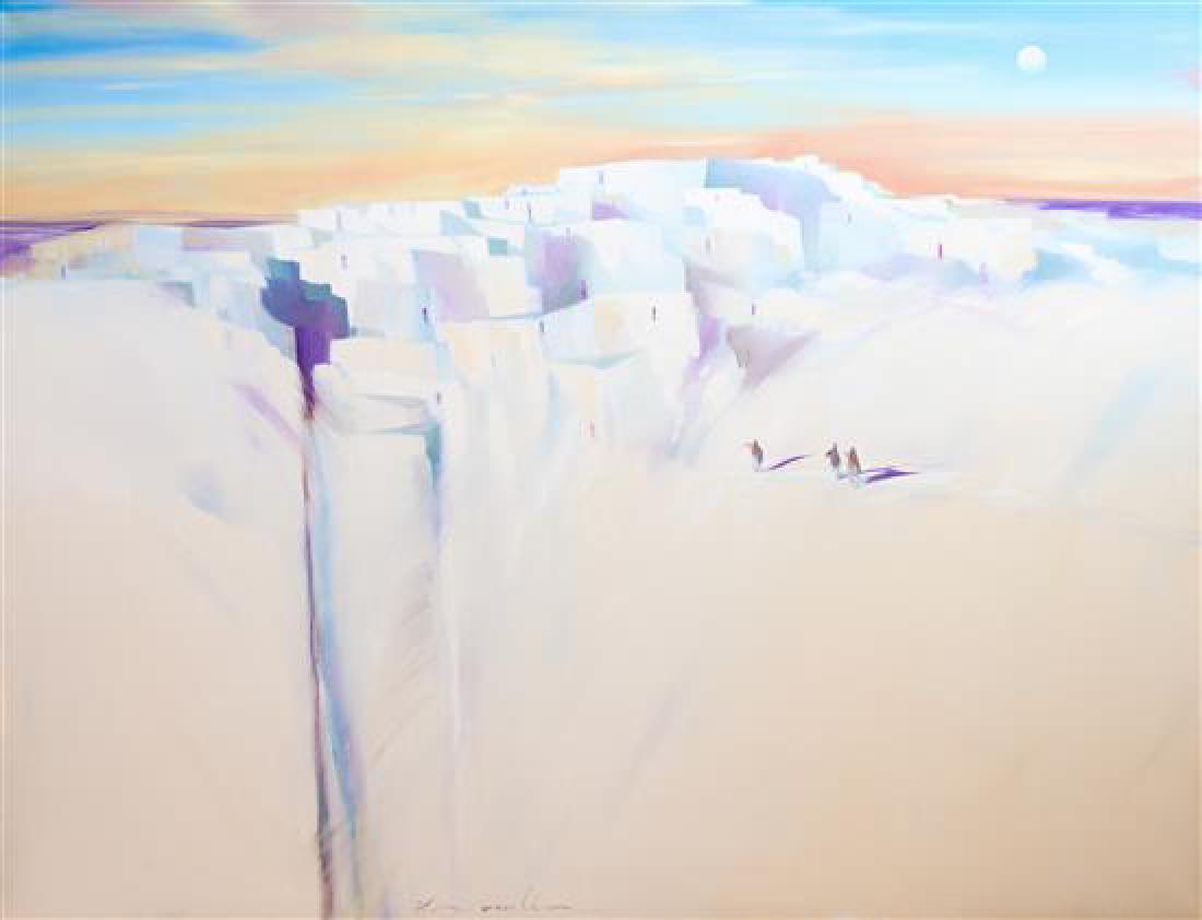 Bruce Nowlin, (American, b. 1949), Citadel in Blue (1 of 1)