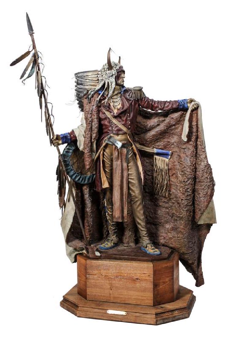 Dave McGary, (American, 1958-2013), Bear Tracks (1 of 1)