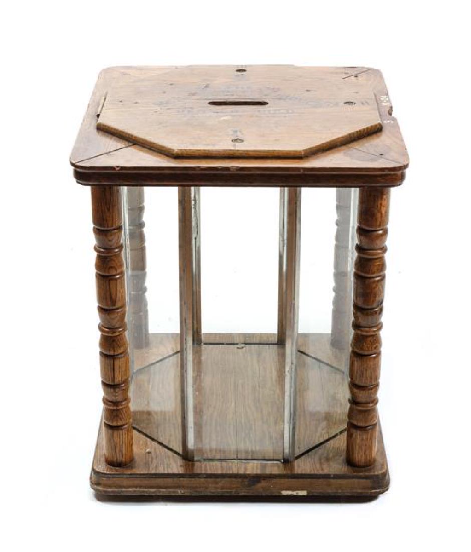 American Oak Railway Ticket Box Height 21 x width 17: American Oak Railway Ticket Box Height 21 x width 17 1/2 x depth 17 1/2 inches Estimate $ 50-100 Property from a Private Collection, Longmont, Colorado