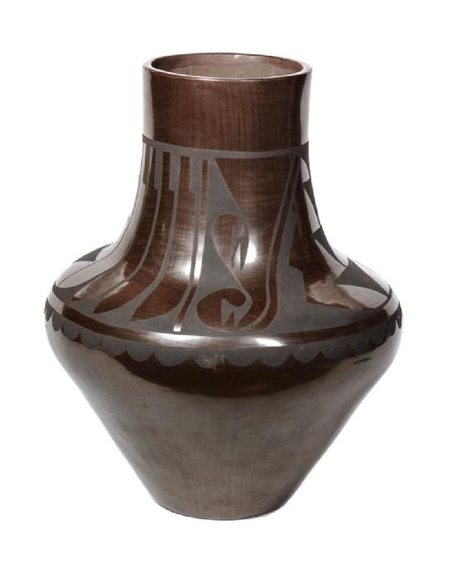 Carmelita Dunlap (1925-1999) San Ildefonso Black on (1 of 1)