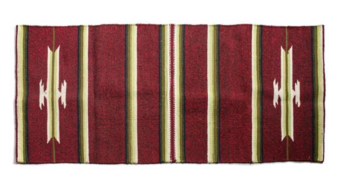 Two Navajo Weavings 61 x 29 inches (1 of 3)