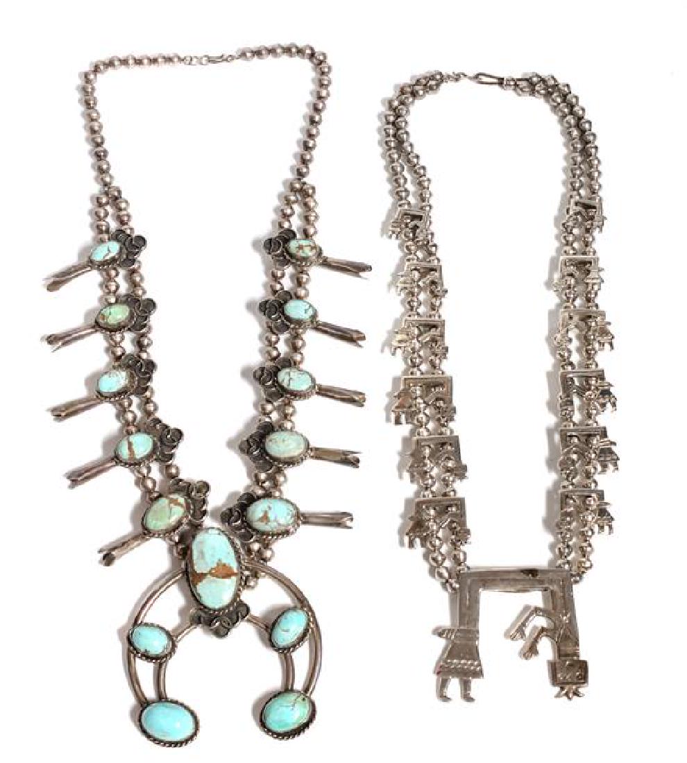 Two Southwestern Necklaces Length of first 22 inches (1 of 1)