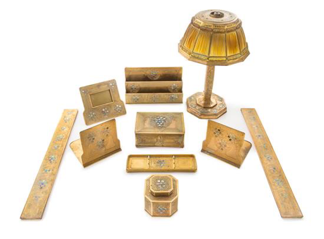 * Tiffany Studios, EARLY 20TH CENTURY, an Abalone (1 of 3)