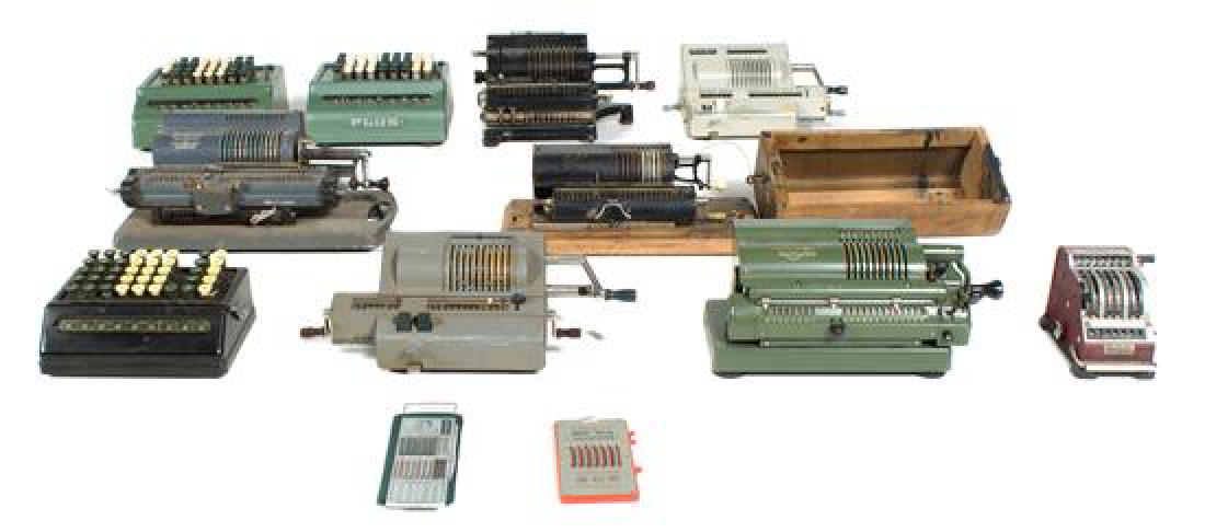 * A Collection of Adding Machines (1 of 2)