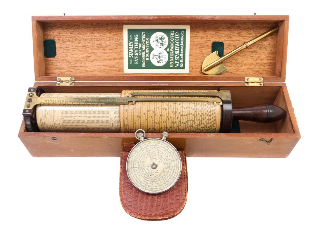A Stanley Fuller Calculator Circular Slide Rule Length (1 of 1)
