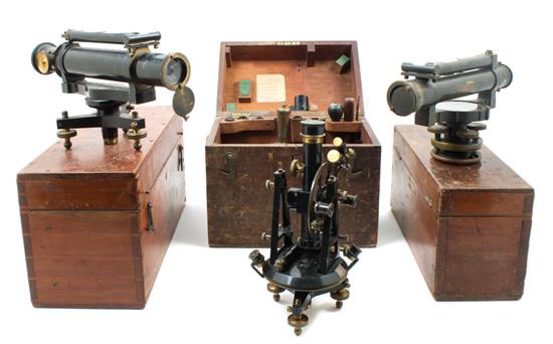 * A Group of Three Theodolites Length of longest scope (1 of 1)