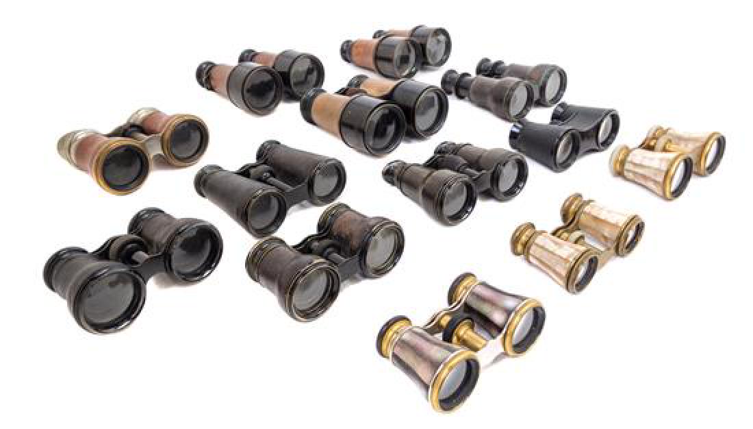 * A Collection of Binoculars and Opera Glasses Width of (1 of 1)
