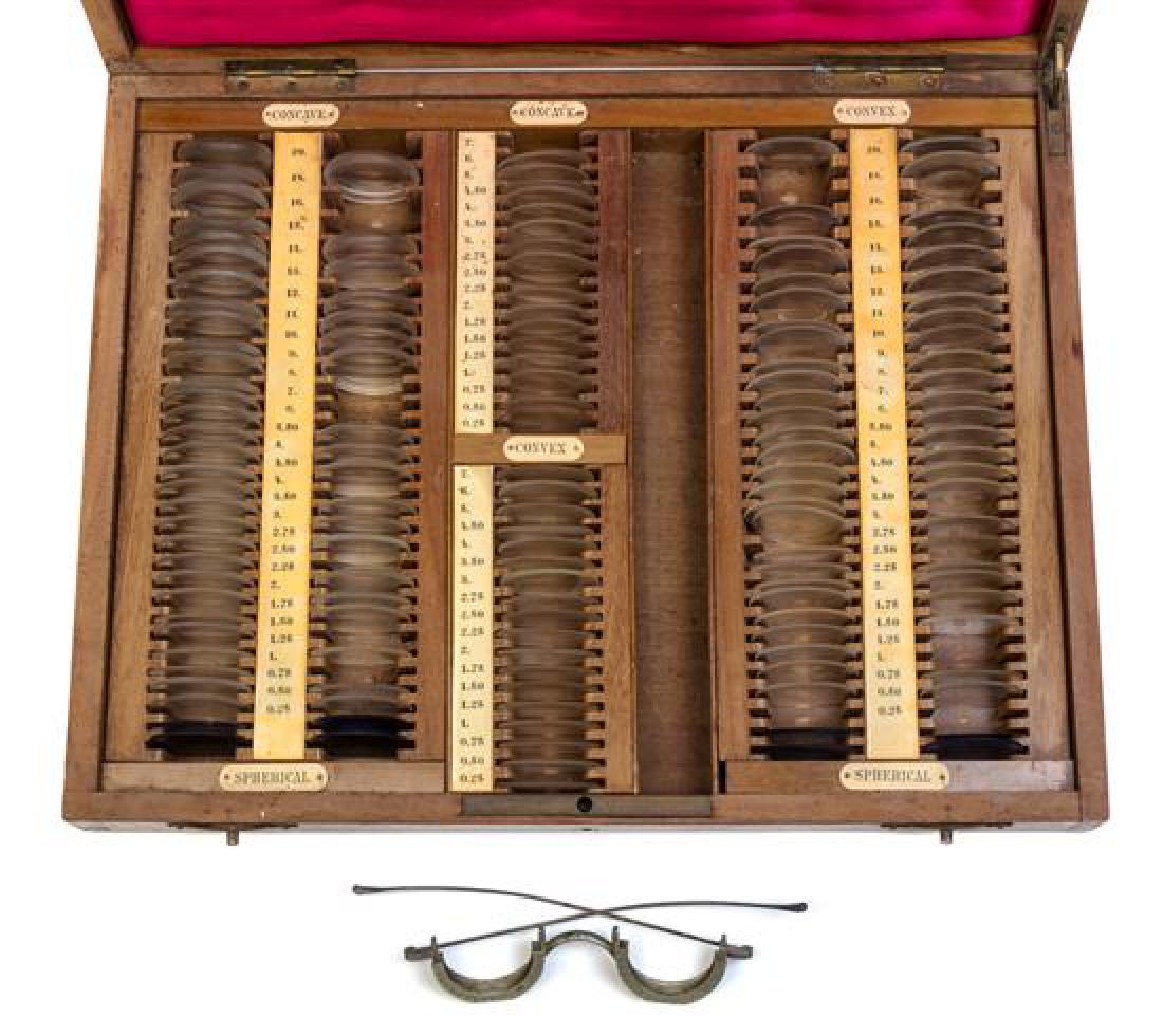 * An Optician's Sample Lens Testing Set (1 of 2)
