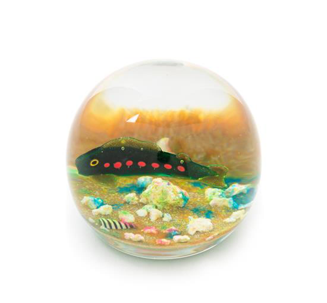 * Paul Ysart, (Spanish, 1904-1991), a fish paperweight (1 of 1)