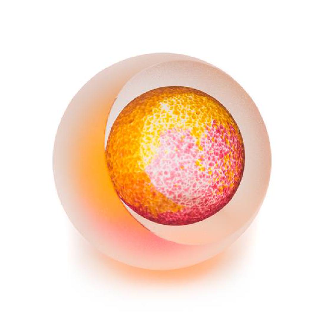 * Andrew Shea, (American), a blown-glass paperweight (1 of 1)