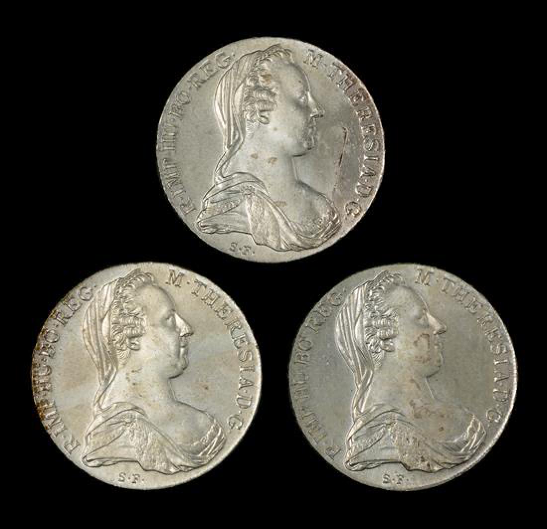 An Austrian Maria Theresa Thaler Silver Bullion Coin: An Austrian Maria Theresa Thaler Silver Bullion Coin Estimate $ 60-80