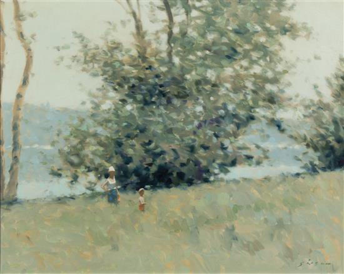 * André Gisson, (American, 1928-2004), On the Lake (1 of 1)